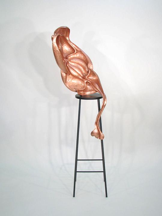 Kai Wolter, Metalsmith, Kaiwerx Studio, sculpture, biomorphic, organic