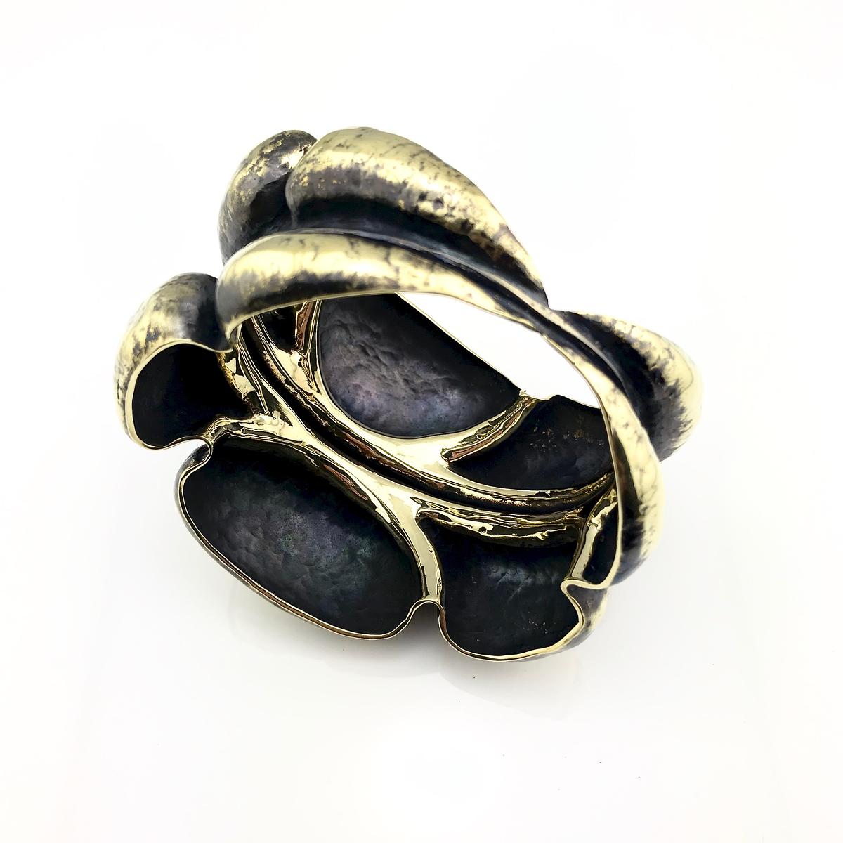 Epidermal Plane Bangle Bracelet