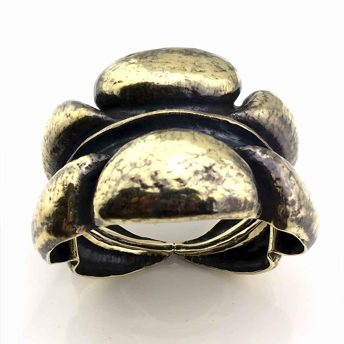 Epidermal Plane Bangle Bracelet