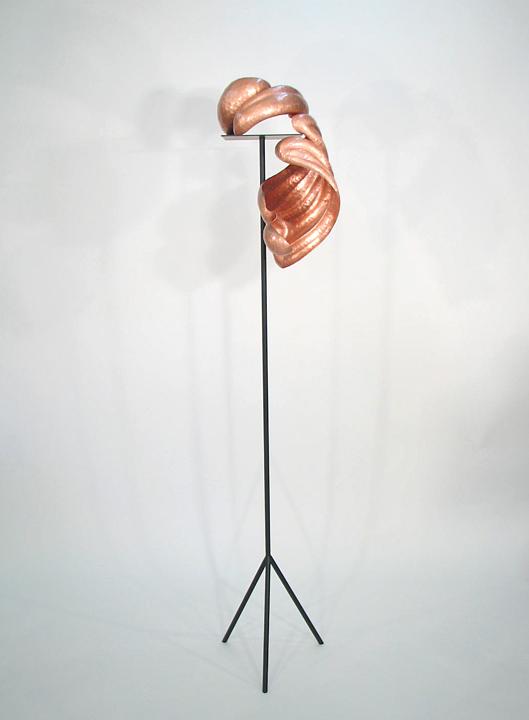 Kai Wolter, Metalsmith, Kaiwerx Studio, sculpture, biomorphic, organic