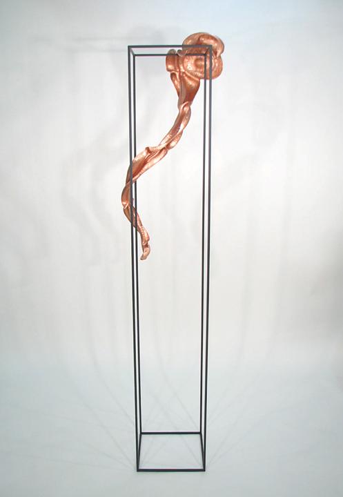 Epidermal Plane XI reverse Kai Wolter, Metalsmith, Kaiwerx Studio, sculpture