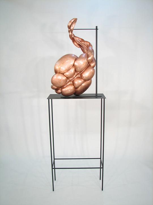 Epidermal Plane IV reverse Kai Wolter, Metalsmith, Kaiwerx Studio, sculpture
