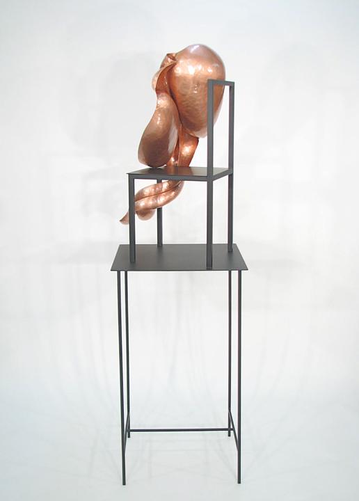 Epidermal Plane VI reverse Kai Wolter, Metalsmith, Kaiwerx Studio, sculpture
